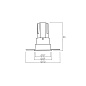 ART-RF-045 LED Светильник встраиваемый безрамочный Downlight   -  Встраиваемые светильники 